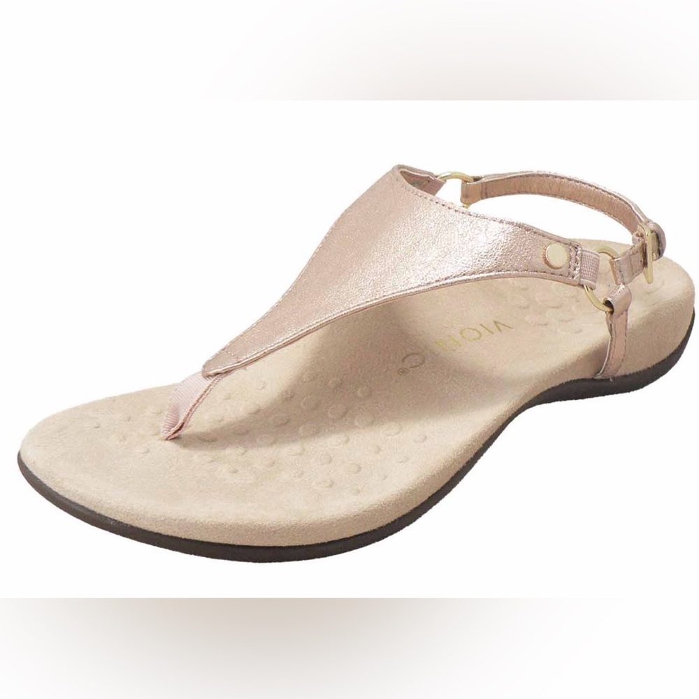 Vionic Rose Gold Kirra Sandals